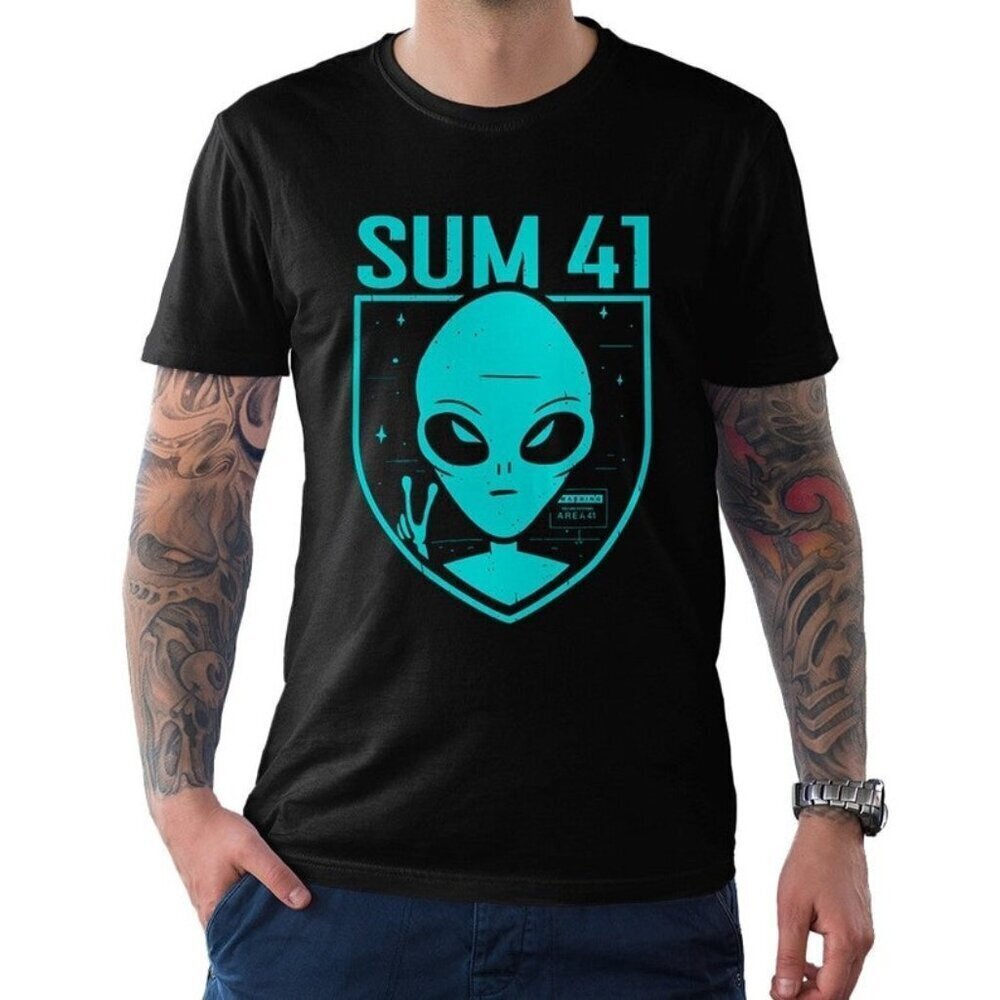 Sum 41 Alien Tshirt Mens And Womens Sizes